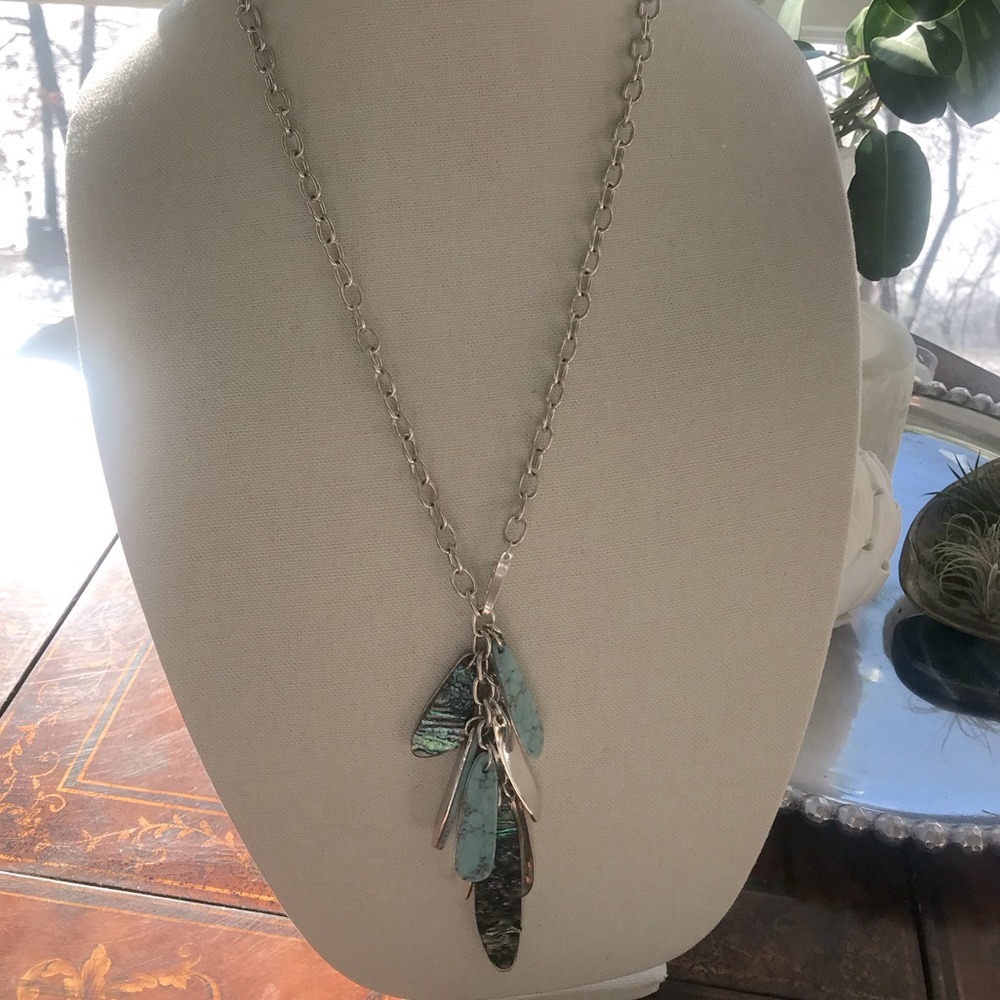 Robert Lee Morris Cluster Necklace - Picture 2 of 8